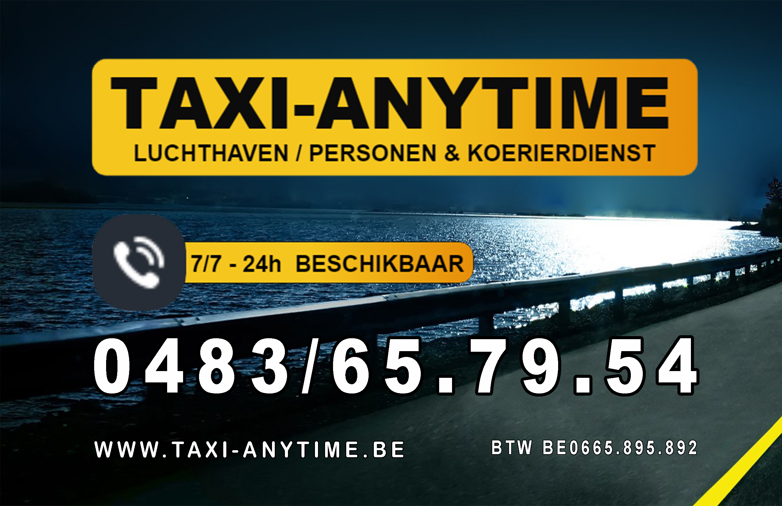 koeriers Wommelgem anytime taxi