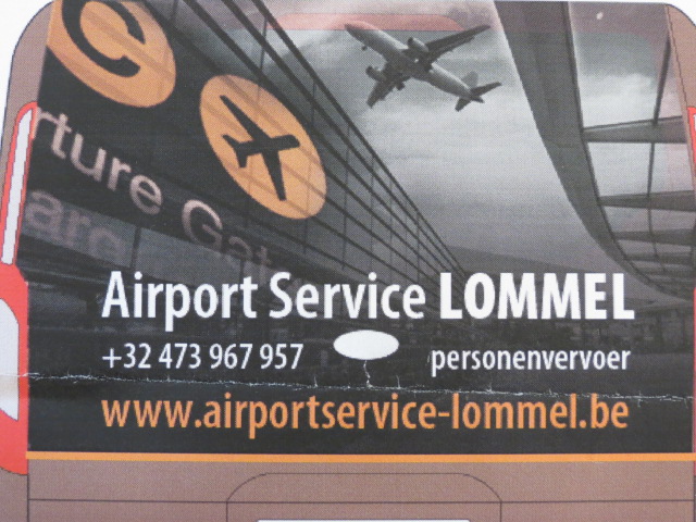 koeriers Mol Airportservice-lommel